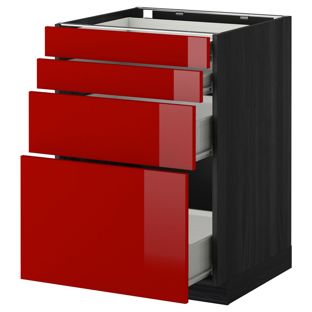 IKEA, вид спереди - схема-чертеж с размерами