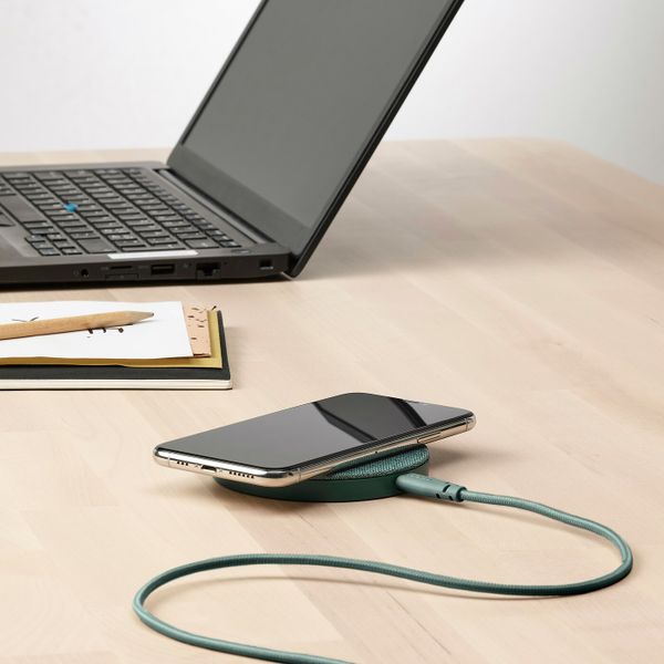 Кабель USB тип А – USB тип С, текстиль/серо-бирюзовый 1.5 м IKEA LILLHULT ЛИЛЛЬХУЛЬТ 104.929.07 - фото 2