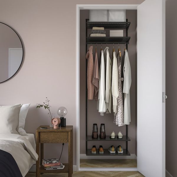 BOAXEL Гардероб, комбинация - антрацит 62x40x201 см - фото 2