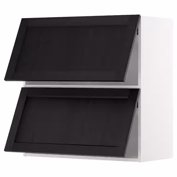 METOD Навесной шкаф/2 дверцы, горизонтал - фото 1