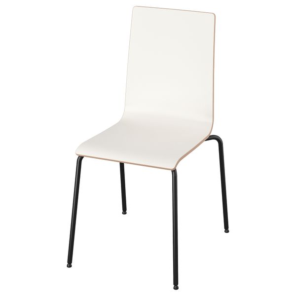 Стул, черный-белый IKEA MARTIN 092.195.32 - фото 2