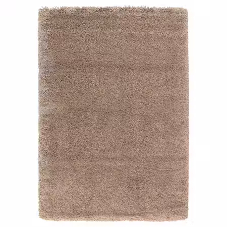 VOLLERSLEV Ковер, длинный ворс - бежевый 133x195 см