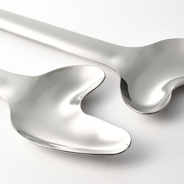 Сервировочные принадлежности,2шт, нержавеющая сталь IKEA ÖMSESIDIG 505.460.98 - фото 3