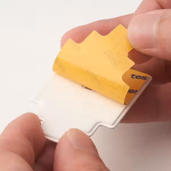 TIPPVAGN ТИППВАГН Крючок, самоклеящийся - домик/белый - фото 2