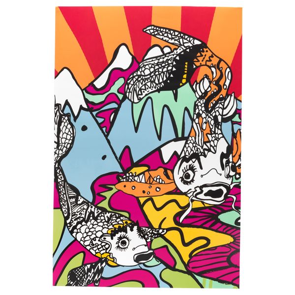 Постер СПРИДД, различные мотивы (61x91 см) - схема-чертеж с размерами