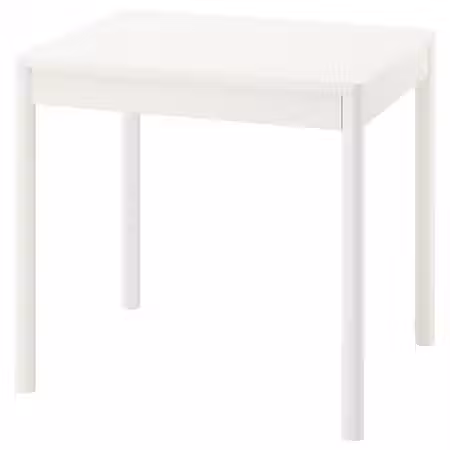 TONSTAD Раздвижной стол - белый с оттенком 80/120x70 см