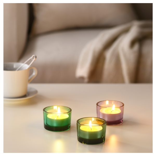 Подсвечник для греющей свечи КЛАРХЕТ, разноцветный (5 см) - схема-чертеж с размерами