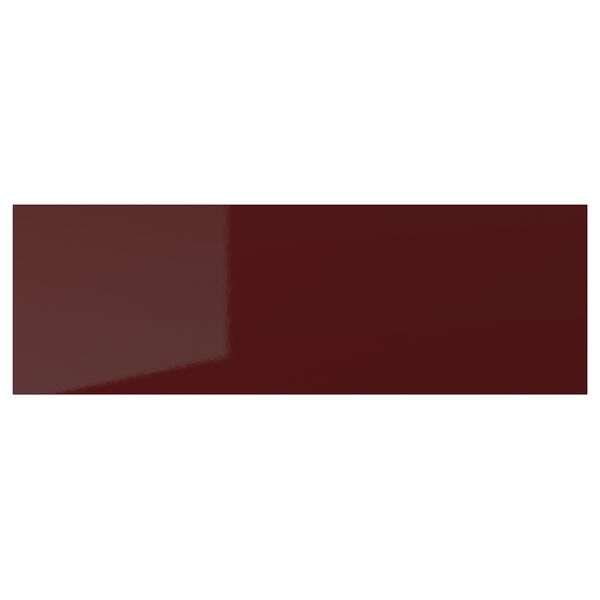 Фронтальная панель ящика, 60x20 см, глянцевый темный красно-коричневый IKEA KSTALLARP СТАЛЛАРП КАЛЛАРП 204.282.99 - фото 2