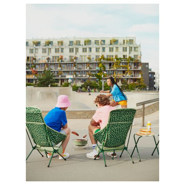 Стул складной, зеленый IKEA STRANDÖN 805.758.43 - фото 4