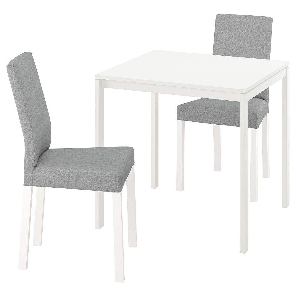 Стол и 2 стула, 75 cm IKEA MELLTORP МЕЛЬТОРП, KÄTTIL КЭТТИЛ 894.288.38 - фото 1