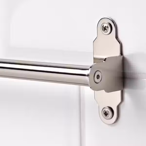 HULTARP Рейлинг - никелированный 60 см - схема-чертеж с размерами