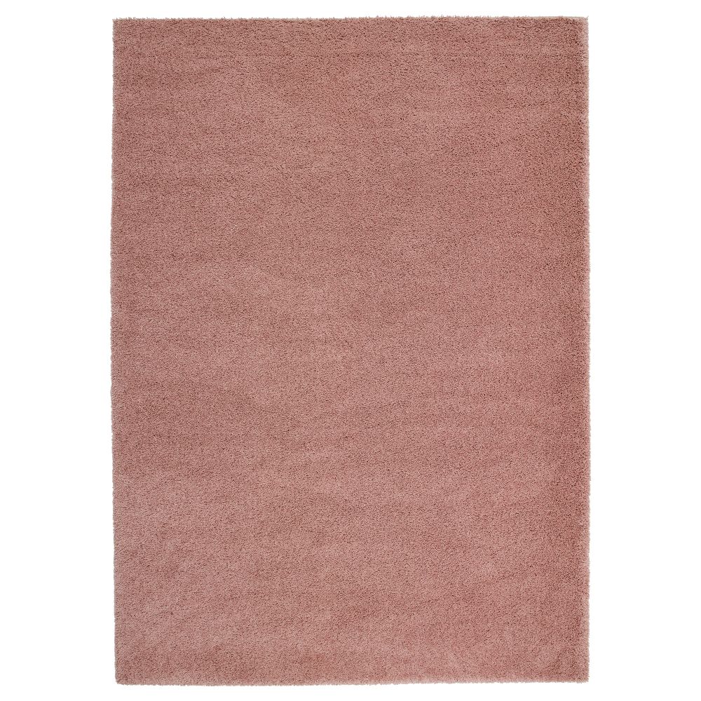 Ковер, длинный ворс ОДУМ, светлый коричнево-розовый - фото 1