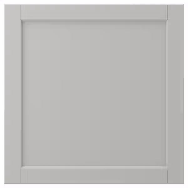 LERHYTTAN Дверь - светло-серый 60x60 см - фото 1