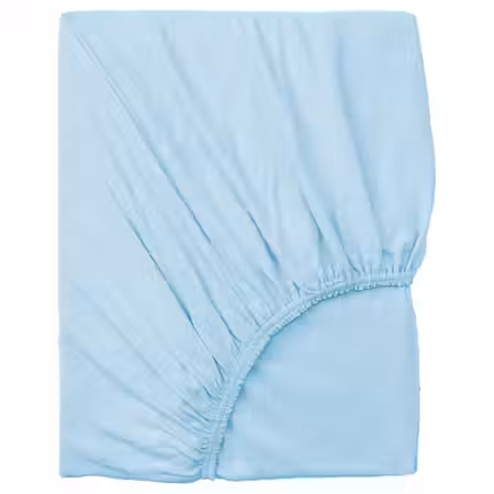 VÅRVIAL Простыня натяжная - голубой 90x200 см
