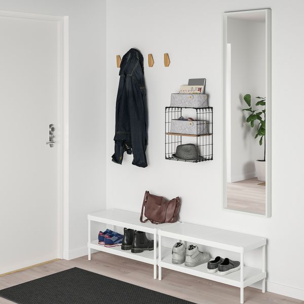 Полка навесная, черный/сосна под антик 30x40 см IKEA GULLHULT ГУЛЛЬХУЛЬТ 204.890.23 - фото 6