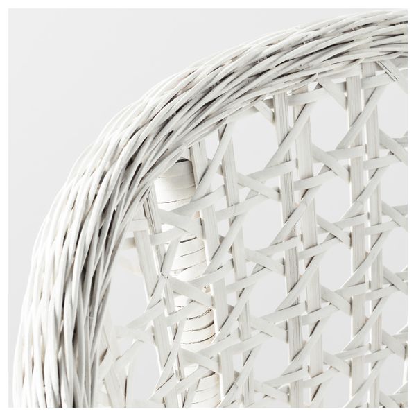 Кресло с подушкой-сиденьем ФИННТОРП / ЮПВИК, белый - схема-чертеж с размерами