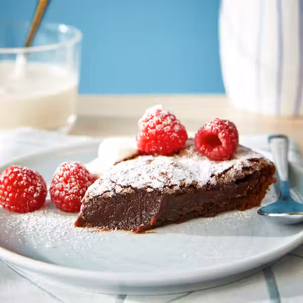 KAFFEREP Пирог с какао и шоколадом - схема-чертеж с размерами