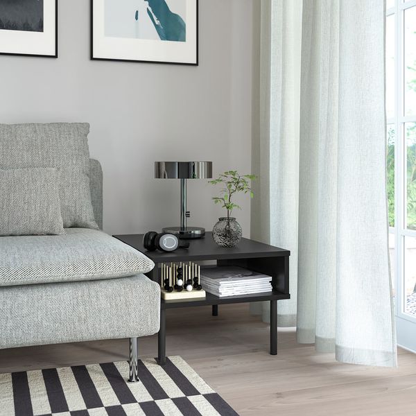 TUNSTA Придиванный столик - антрацит 70x50 см - фото 11