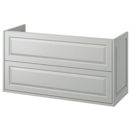 TÄNNFORSEN Шкаф для раковины с ящиками - светло-серый 120x48x63 см
