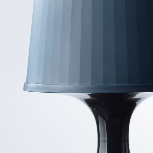 Лампа настольная, темно-синий 45 см IKEA ЛАМПАН 103.561.65 - схема-чертеж с размерами