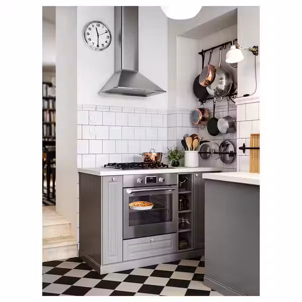 SÄLJAN Столешница под заказ - белый/светло-серый под камень/ламинат 30-45x3.8 см - фото 8