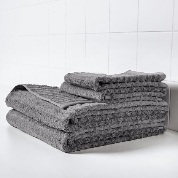 Полотенце, серый, 50x100 см IKEA ФЛОДАРЕН 203.813.29 - схема-чертеж с размерами