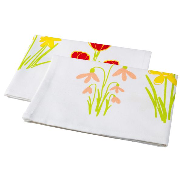 Салфетка под прибор КЭККЛИНГ, белый (35x45 см) - схема-чертеж с размерами