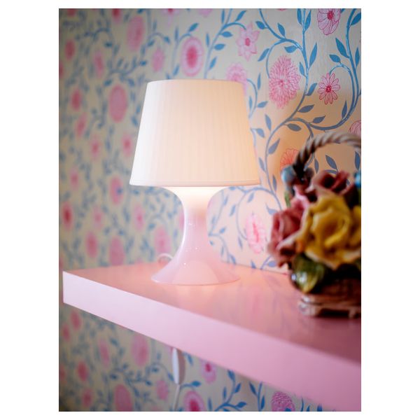 LAMPAN Лампа настольная - белый 29 см - фото 5