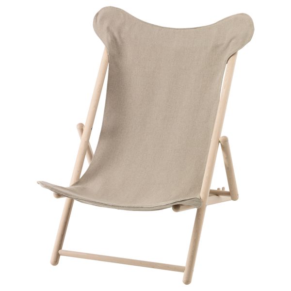 Кресло ТИЛЛФЭЛЛЕ, бук, бежевый - фото 1