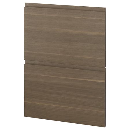 2 фасада для посудомоечной машины, Воксторп грецкий орех 60 см IKEA METOD МЕТОД 393.911.11