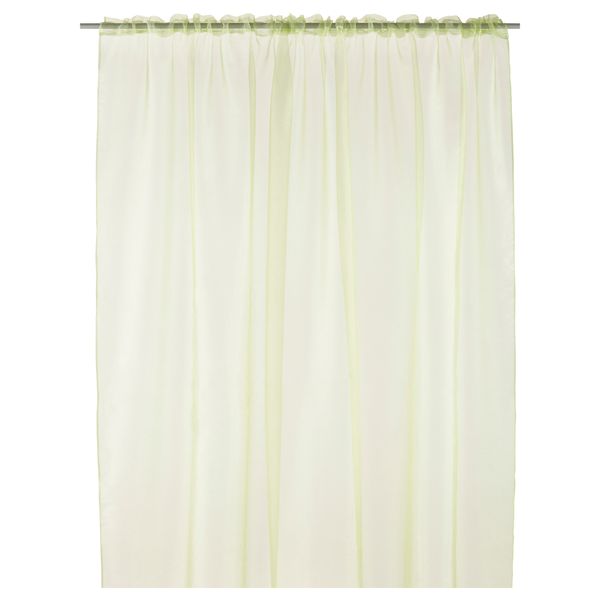 Гардина АННА-ЛИНА, светло-зеленый (275x260 см) - схема-чертеж с размерами