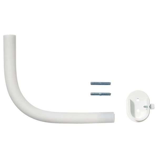 Угловое соединение гардинного карниза РЭККА, белый - фото 4