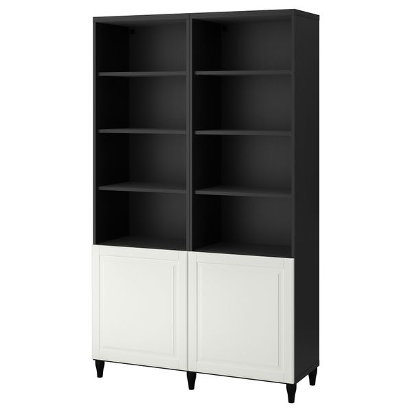 Комбинация для хранения, 120x42x202 cm IKEA BESTÅ БЕСТО 694.371.22 - фото 1