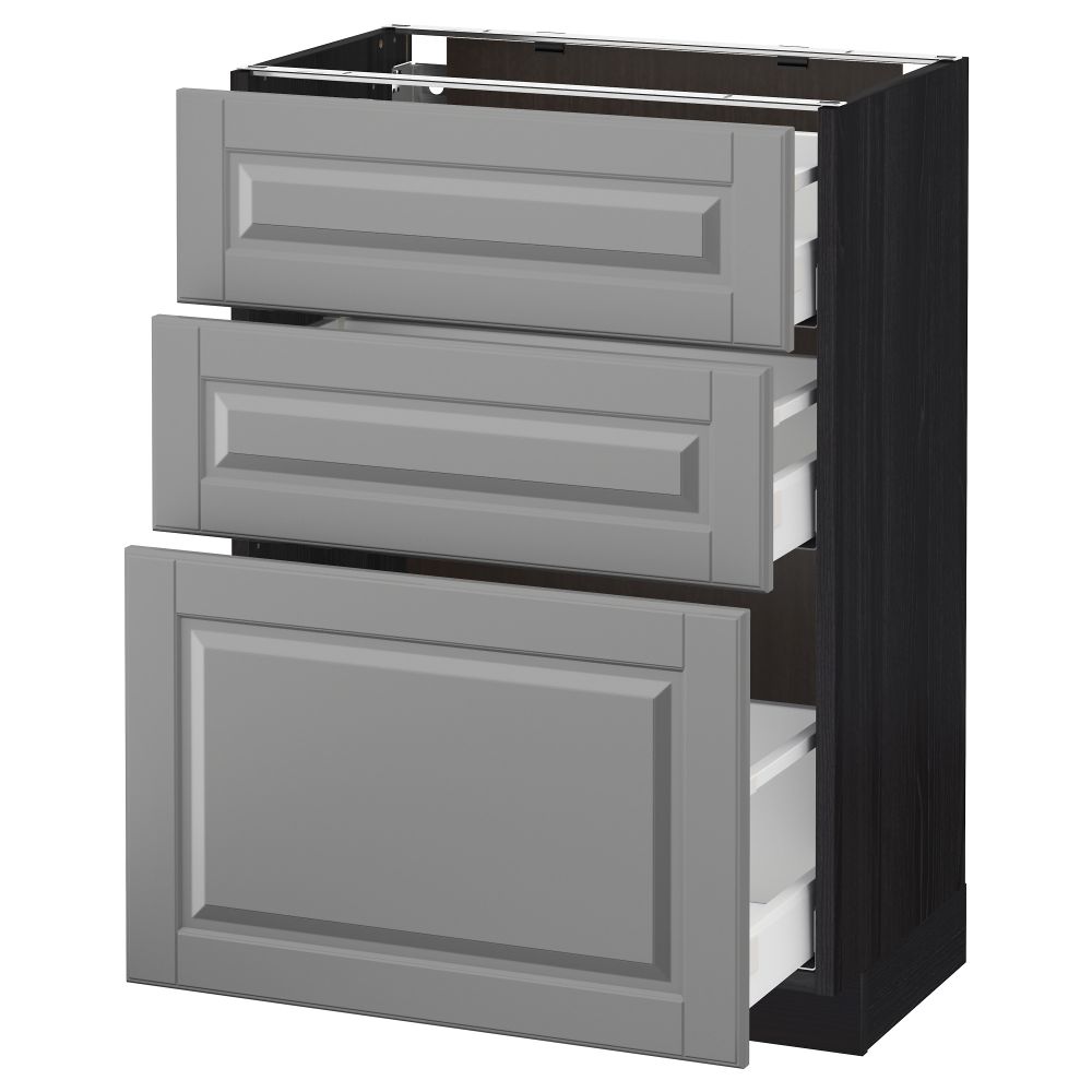 IKEA, вид спереди - схема-чертеж с размерами