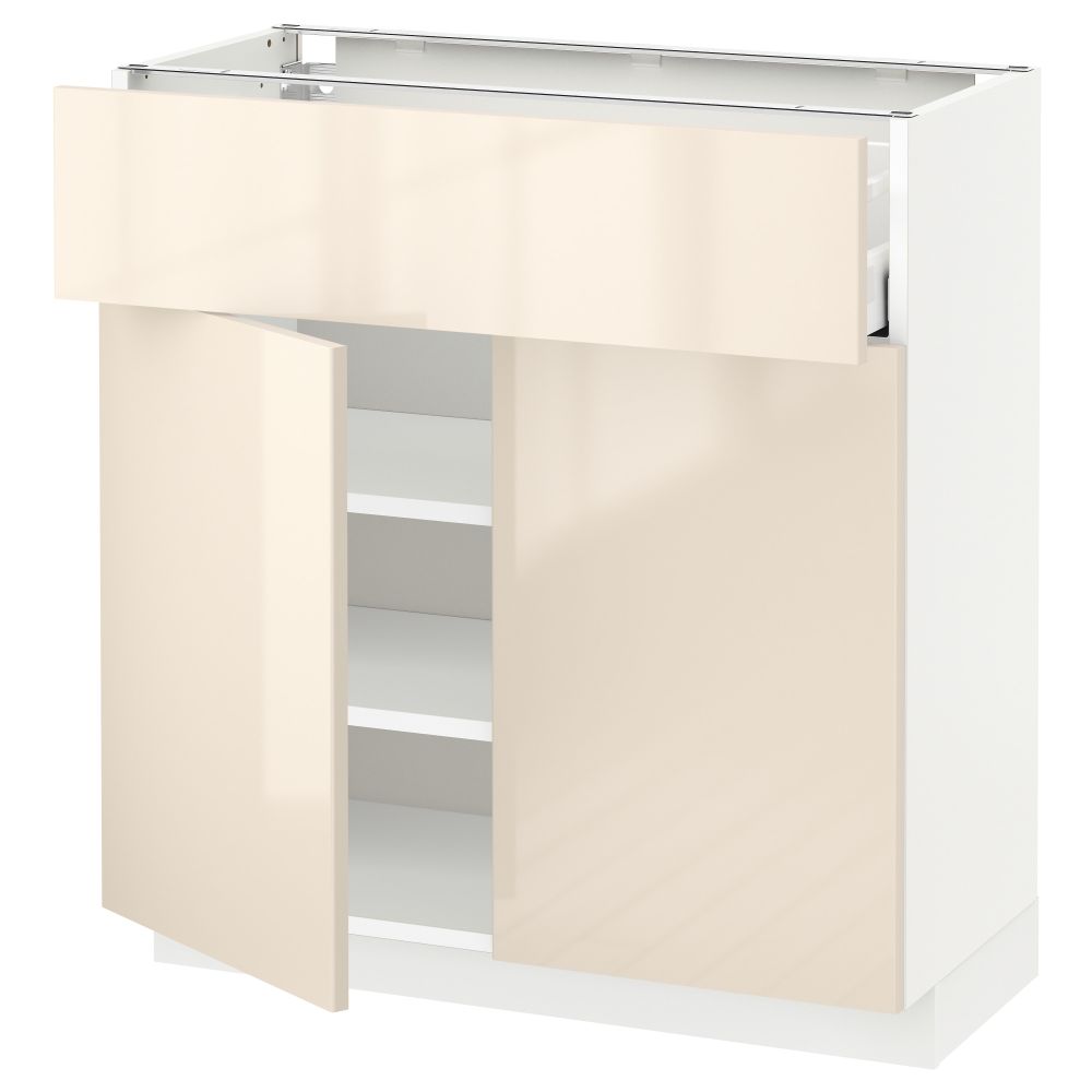 IKEA, вид спереди - схема-чертеж с размерами