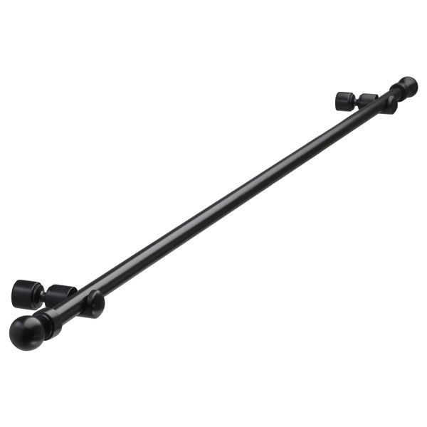 Гардинный карниз с аксессуарами ПОРТИОН, черная морилка (210 см) - фото 2