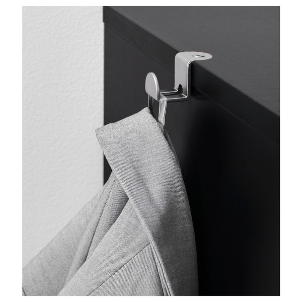 Комбинация для хранения с дверцами ГАЛАНТ, черно-коричневый (160x120 см) - фото 4