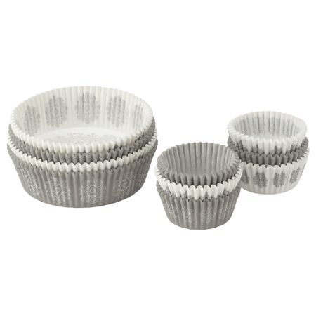 Формочка для выпечки ВИНТЕР 2015, серый различные орнаменты, различные размеры