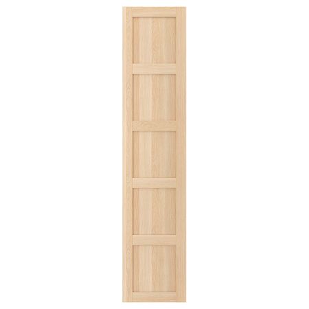 Дверца с петлями, под беленый дуб 50x229 см IKEA BERGSBO БЕРГСБУ 793.321.53
