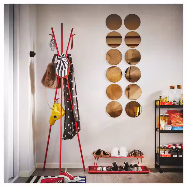 GREJIG Полка для обуви - ярко-красный 58x27x17 см - фото 2