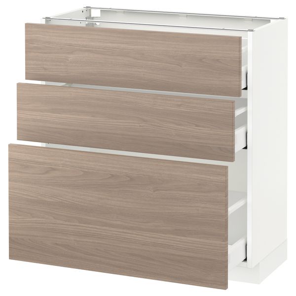 IKEA, вид спереди - схема-чертеж с размерами