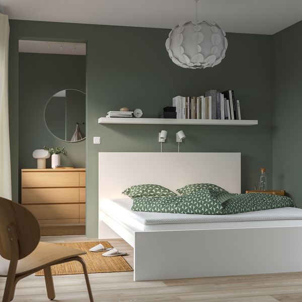 Матрас и тонкий матрас IKEA VESTERÖY 495.722.86 - схема-чертеж с размерами