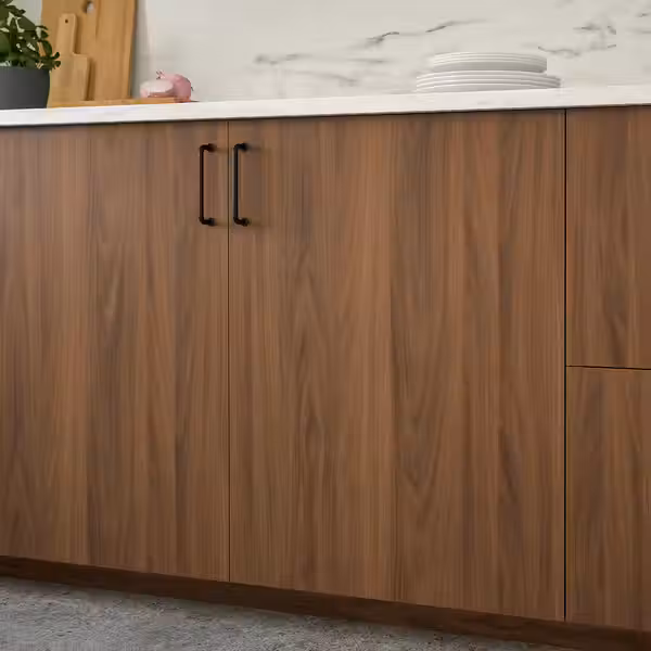 TISTORP ТИСТОРП Дверь - коричневый под грецкий орех 30x80 см - фото 3