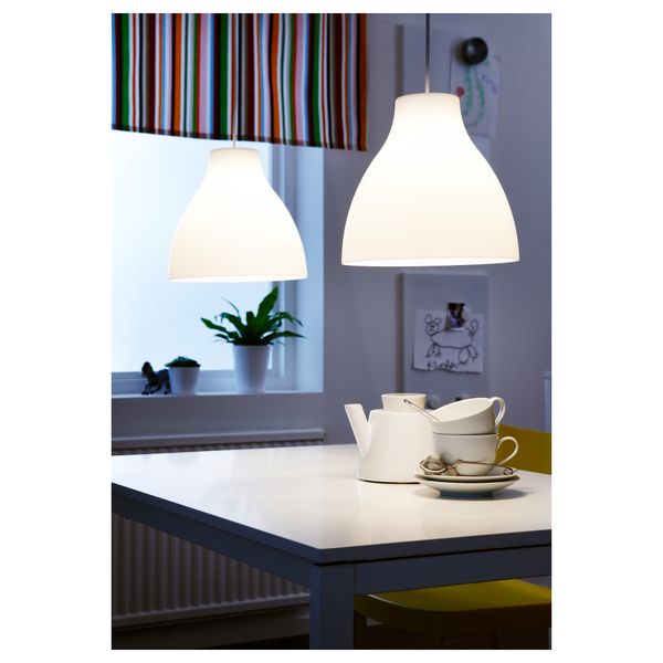 Подвесной светильник, 38 см, белый IKEA MELODI МЕЛОДИ 103.865.39 - фото 4