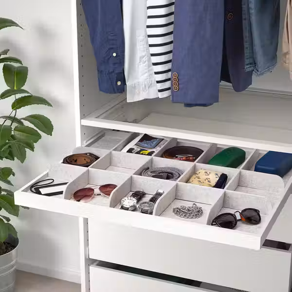 KOMPLEMENT Разделитель для выдвижной полки - светло-серый 75x58 см - фото 2