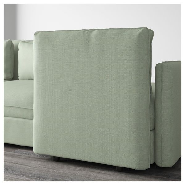 3-местный диван-кровать ВАЛЛЕНТУНА, Хилларед зеленый - фото 4