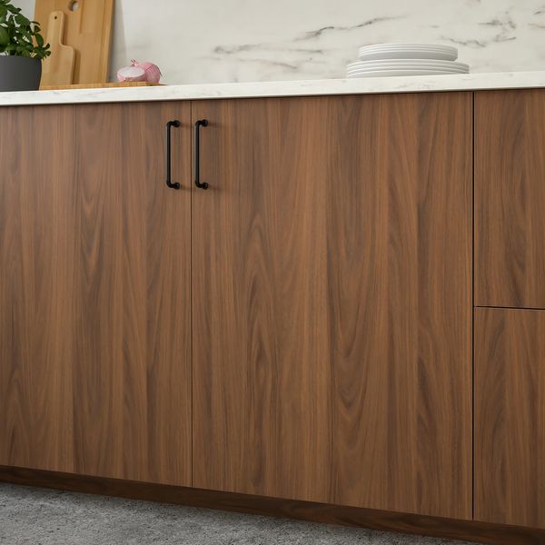 TISTORP ТИСТОРП Дверь - коричневый под грецкий орех 30x80 см - фото 3