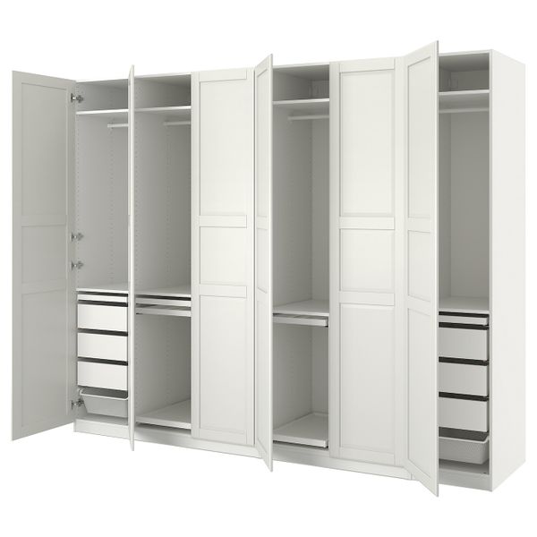 IKEA, вид спереди - схема-чертеж с размерами