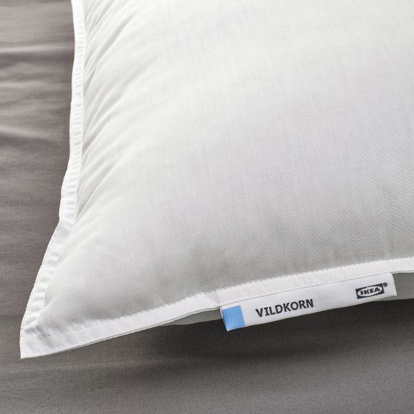 Подушка, низкая 50x70 см IKEA VILDKORN ВИЛЬДКОРН 504.605.89 - фото 2