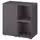 EKET Комбинация шкафов с ножками - темно-серый 70x35x72 см